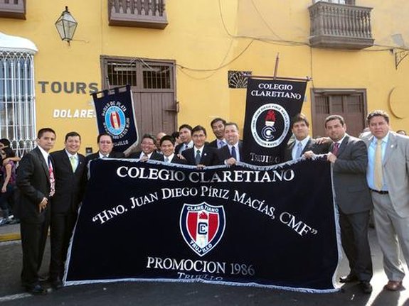 Promoción «Juan Diego Píriz Macías CMF» del Colegio Claretiano de Trujillo celebra 40º aniversario